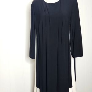 Ralph Lauren Slinky liquid knit double lined Liquid Knit Flowy Midi dress